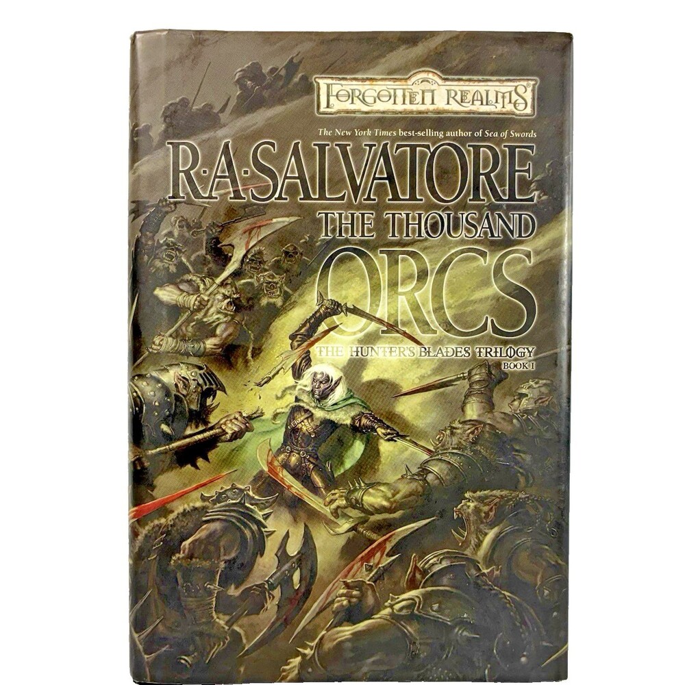 Forgotten Realms: The Thousand Orcs by R. A. Salvatore 2002 Wizards of the Coast